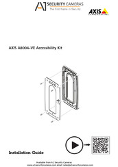 Axis A8004-VE Manual Del Usuario