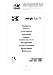 Team kalorik magic fun TKG HD 1001 Manual De Instrucciones