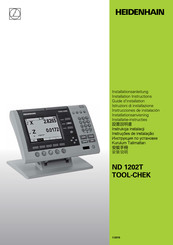 HEIDENHAIN ND 1202T TOOL-CHEK Instrucciones De Instalación