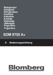 Blomberg SOM 9750 A+ Manual De Instrucciones