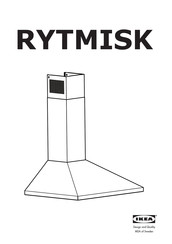 IKEA RYTMISK Manual Del Usuario