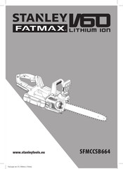 Stanley FATMAX SFMCCSB664 Traducido De Las Instrucciones Originales