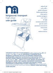 mothercare transport Guia Del Usuario