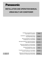 Panasonic Urban Multi CS-20NM1HPP Manual De Instalación Y Funcionamiento