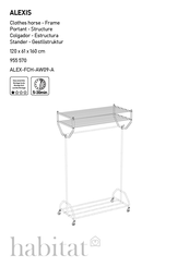 Habitat ALEX-FCH-AW09-A Manual De Instrucciones