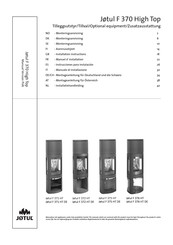 Jøtul F 370 HT Instrucciones Para Instalación