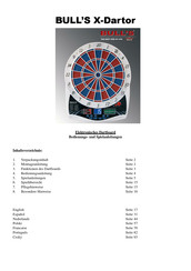 BULL'S X-Dartor Manual De Instrucciones