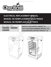 Char-Broil 14202004 Manual De Reemplazo Eléctrico