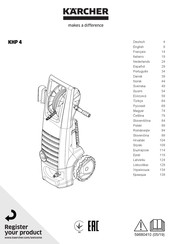 Kärcher KHP 4 Manual De Instrucciones