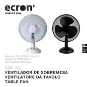 ECRON SDF-30J Manual De Instrucciones