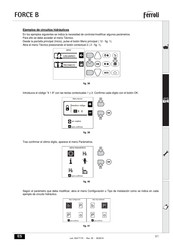 Ferroli FORCE B Manual De Instrucciones