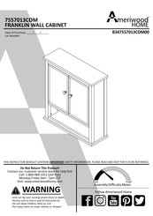 Ameriwood HOME 7557013COM Instrucciones De Montaje