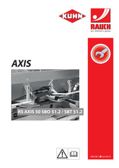 Rauch KUHN AXIS RS AXIS 50 SBT 51.2 Manual De Instrucciones