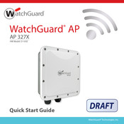 Watchguard AP 327X Guia De Inicio Rapido