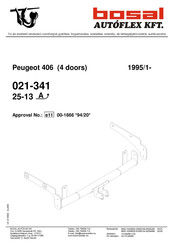 bosal 021-341 Manual De Instrucciones