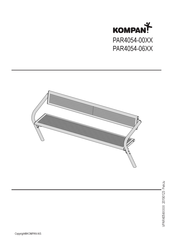 KOMPAN PAR4054-00 Serie Manual De Instrucciones