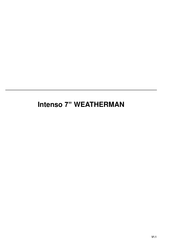 Intenso WEATHERMAN Manual Del Usuario