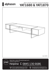 Alphason YAT1870 Instrucciones De Montaje