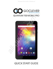 Goclever QUANTUM 700 MOBILE PRO Guia De Inicio Rapido