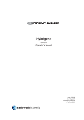 Techne Hybrigene Manual Del Usuario