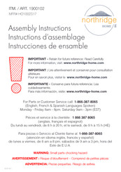 northridge 1900102 Instrucciones De Ensamble