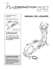 Freemotion 510 Rear Drive Manual Del Usuario