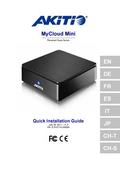 Akitio MyCloud Mini Guía De Instalación Rápida