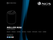 NGS ROLLER MINI Manual Del Usuario