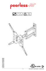 peerless-AV Paramount PA746 Instrucciones De Montaje