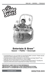 Bright Starts Entertain & Grow Manual De Instrucciones