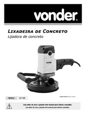 vonder LCV 1550 Manual De Instrucciones