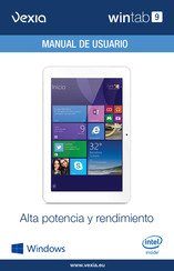 Vexia wintab 9 Manual Del Usuario