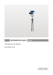 KROHNE OPTISWITCH 3100 C Manual