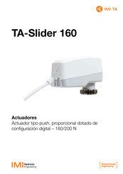 IMI Hydronic TA-Slider 160 Guia De Inicio Rapido