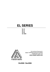 Master audio EL Serie Manual De Instrucciones