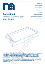 mothercare hampstead cotbed top-changer Guia Del Usuario