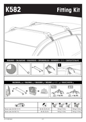 Yakima K582 Guia De Inicio Rapido