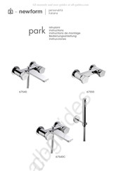 newform park 67540 Instrucciones De Montaje