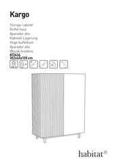 Habitat Kargo 812636 Instrucciones De Montaje