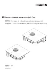 Bora S Pure Instrucciones De Uso Y Montaje