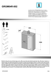 Forte GRGM04R-002 Instrucciones De Montaje