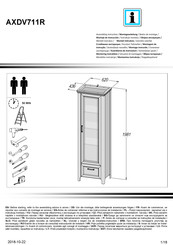 Forte AXDV711R Instrucciones De Montaje