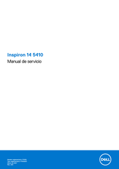 Dell Inspiron 14 5410 Manual De Servicio
