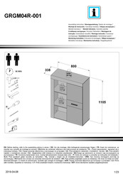 Forte GRGM04R-001 Instrucciones De Montaje