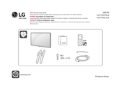 LG 32LT340HBUA Guía Rápida De Configuración