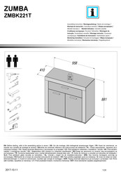 Forte ZUMBA ZMBK221T Manual Del Usuario