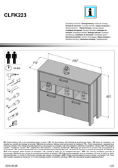 Forte CLFK223 Instrucciones De Montaje