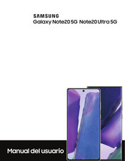 Samsung Galaxy Note20 5 G Manual Del Usuario