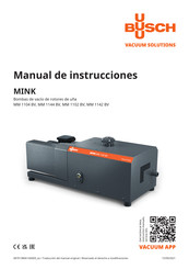 Busch MINK MM 1104 BV Manual De Instrucciones