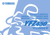 Yamaha YFZ450SEW Manual Del Propietário